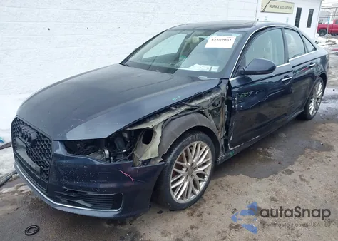 2016 Audi A6 2.0T Premium Plus from USA, damaged, VIN WAUDFAFC7GN124123